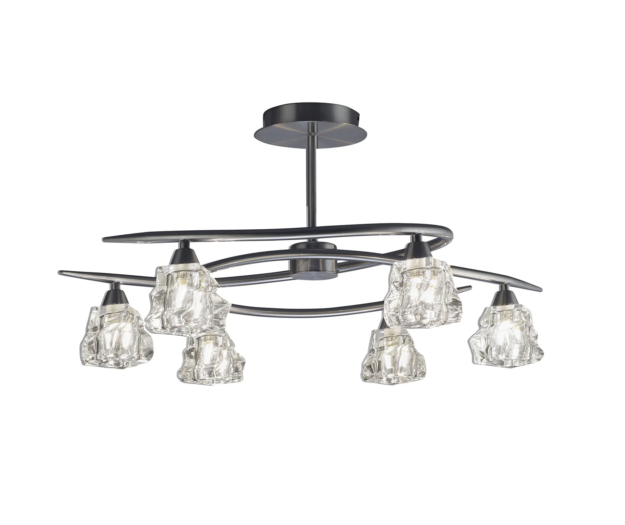 Iku Ceiling Lights Mantra Semi Flush Fittings